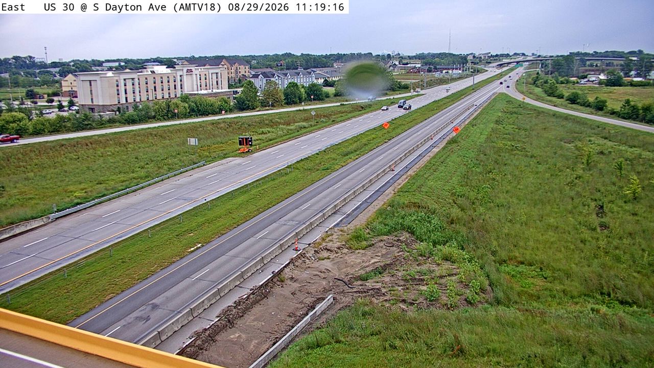 US 30 @ MM 149.7 (S Dayton Ave) live camera view