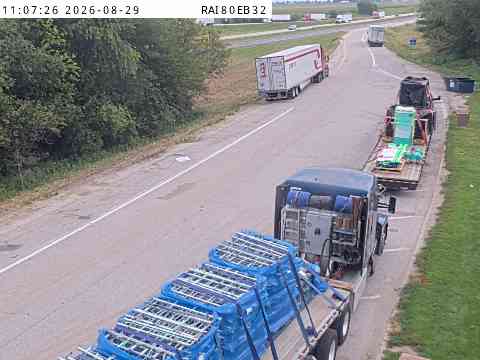 Parking Only: I-80 EB MM 32 near Shelby live camera view