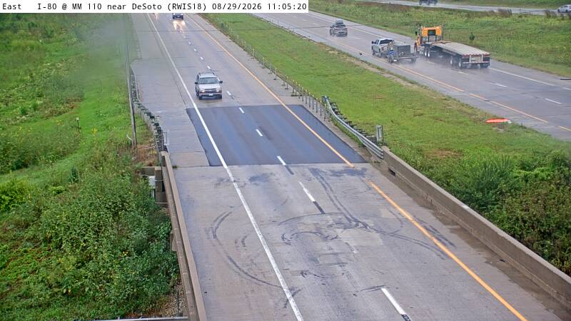 I-80 MM 110 @ De Soto live camera view