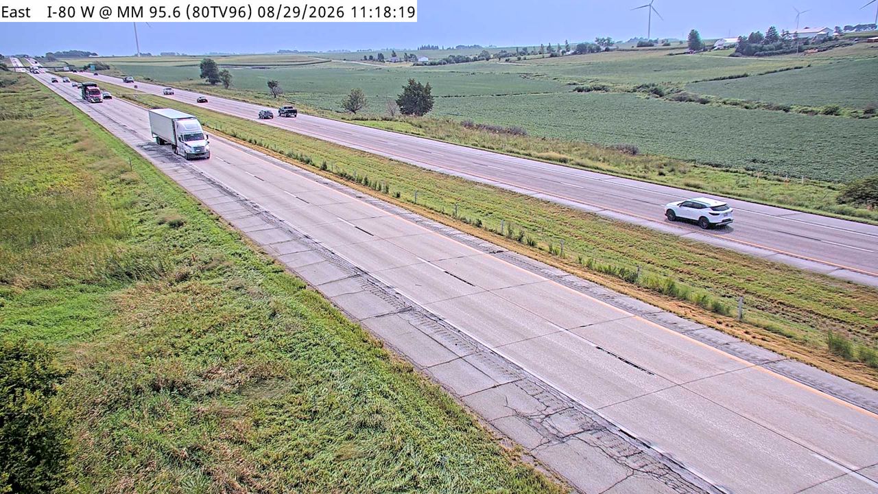 I-80 @ MM 95.4 live camera view