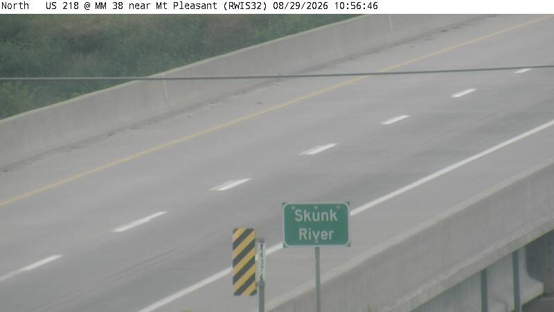 US 218 MM 37 @ Mount Pleasant live camera view