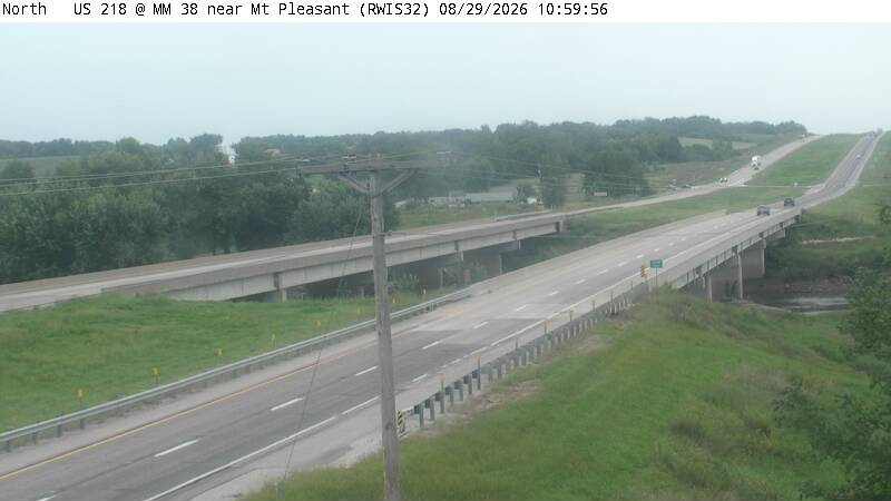 US 218 MM 37 @ Mount Pleasant live camera view