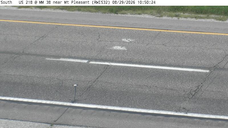 US 218 MM 37 @ Mount Pleasant live camera view