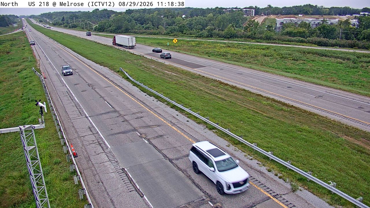 US 218 @ MM 93.8 (Melrose) live camera view