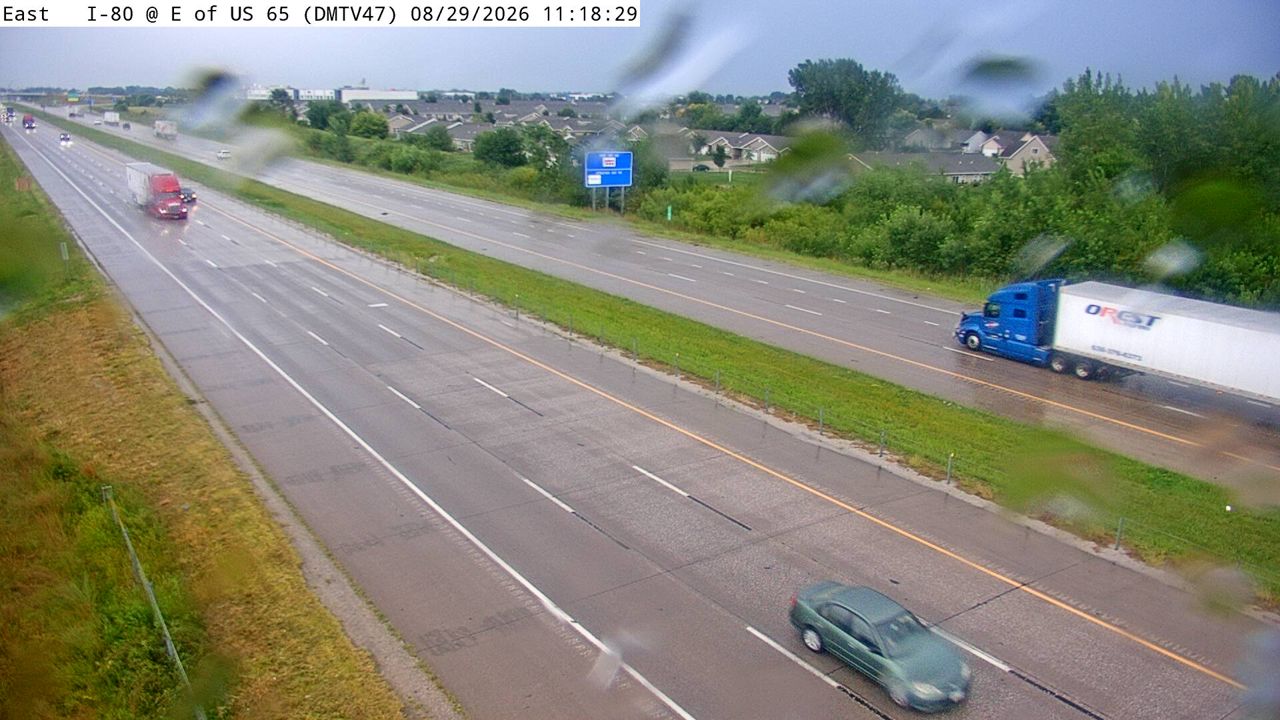 I-80 @ MM 142.9 (E of US 65) live camera view