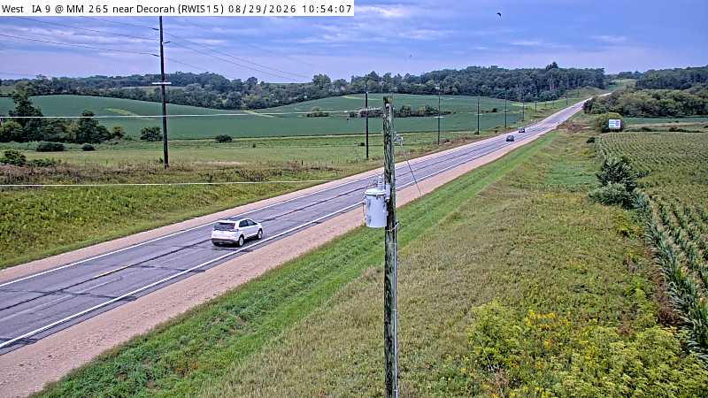IA 9 MM 265 @ Decorah live camera view