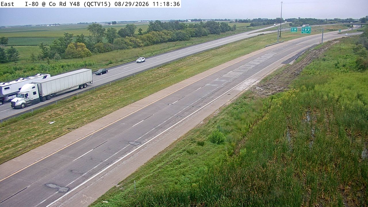 I-80 @ MM 289.1 (Co Rd Y48) live camera view