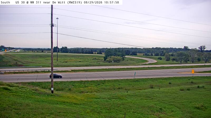 US 30 MM 311 @ De Witt live camera view