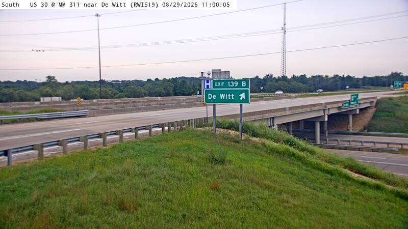 US 30 MM 311 @ De Witt live camera view
