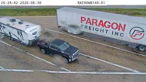 Rest Area: I-80 WB MM 148 near Mitchellville live camera view