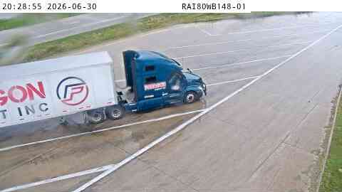 Rest Area: I-80 WB MM 148 near Mitchellville live camera view