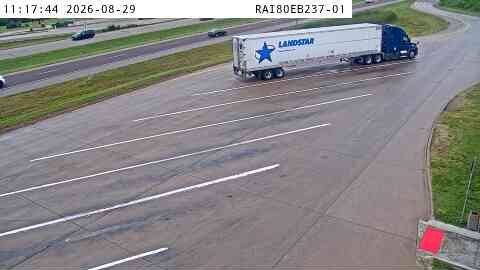 Rest Area: I-80 EB MM 237 near Tiffin live camera view