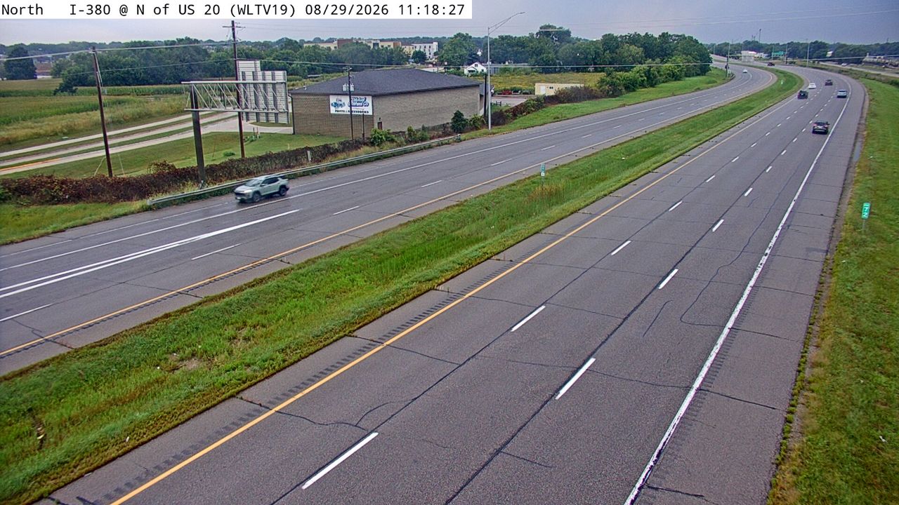 I-380 @ MM 71.8 (N of US 20) live camera view