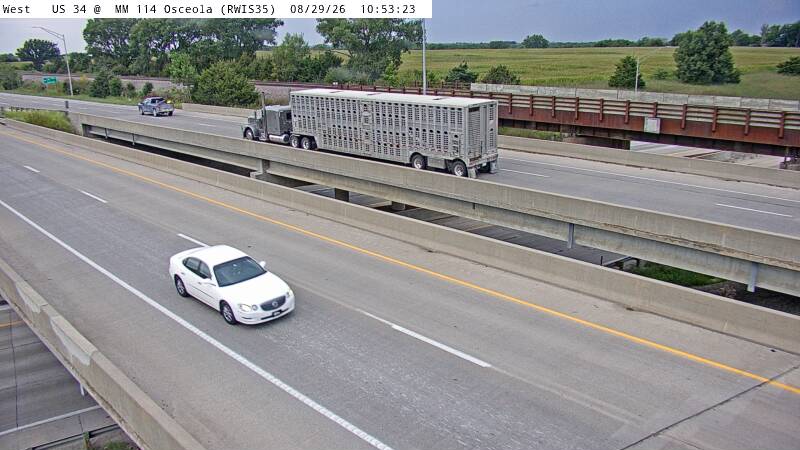 US 34 MM 115 @ Osceola live camera view