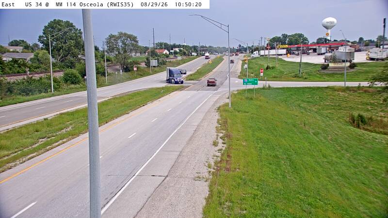 US 34 MM 115 @ Osceola live camera view
