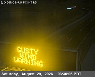 90 - EB SR-152 Dinosaur Point live camera view