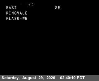 Hwy 80 at Kingvale WB live camera view