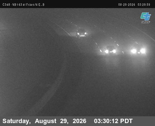(C 348) SR-163 : Friars N/E_B live camera view
