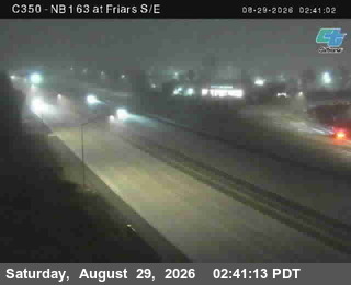 (C 350) SR-163 : Friars S/E live camera view
