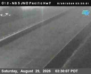 (C 012) NB 5 : Just North Of Pacific Highway live camera view