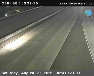 (C030) SB 5: Just South Of I-15 live camera view