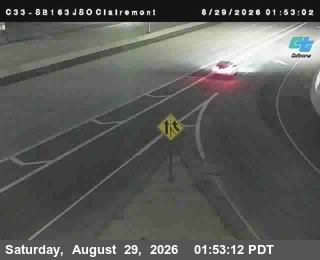(C033) SB-163 : Just South Of Clairemont Mesa live camera view