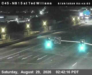 (C045) SR-56 : Ted Williams Parkway live camera view