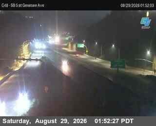 (C048) I-5 : Genesee live camera view