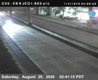 (C 055) I-8 : Just East Of I-805 live camera view