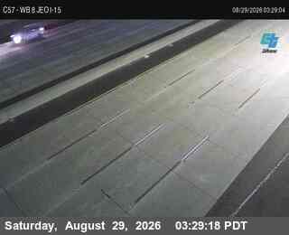 (C 057) I-8 : Just East Of I-15 live camera view