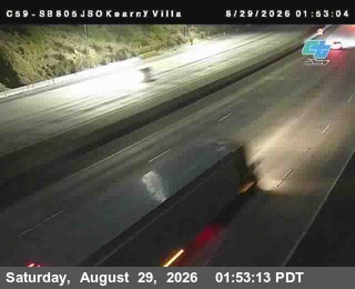 (C059) I-805 : Kearny Villa Road live camera view