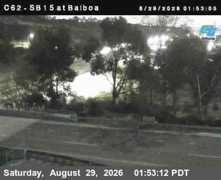 (C062) I-15 : Balboa Avenue live camera view