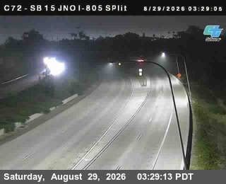 (C072) I-15 : I-805 live camera view