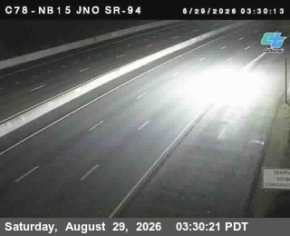 (C 078) I-15 : SR-94 live camera view