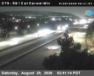 (C079) SB 15 : Carmel Mountain Road live camera view