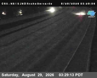 (C085) NB 15 : Just North Of Rancho Bernardo Road live camera view