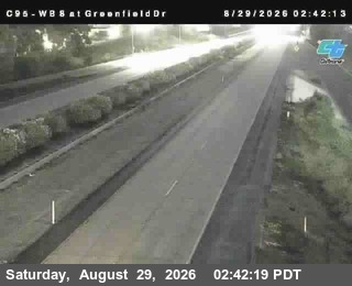 (C095) I-8 : Greenfield Street live camera view