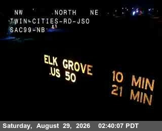 Hwy 99 at Twin Cities live camera view