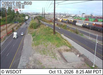 SR 509 at MP 2.7: 40th Ave E live camera view