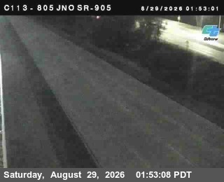 (C113) I-805 : Just North Of SR-905 live camera view