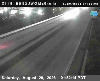 (C 119) SR-52 : Just West of Magnolia Street live camera view
