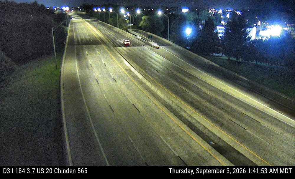 I-184 US-20 Chinden live camera view