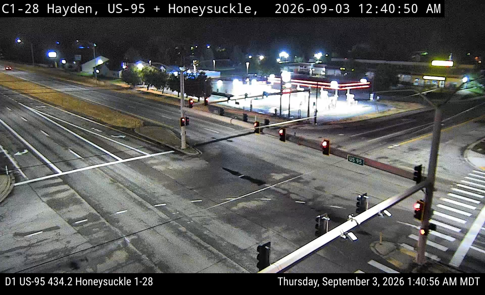 US-95 Honeysuckle live camera view