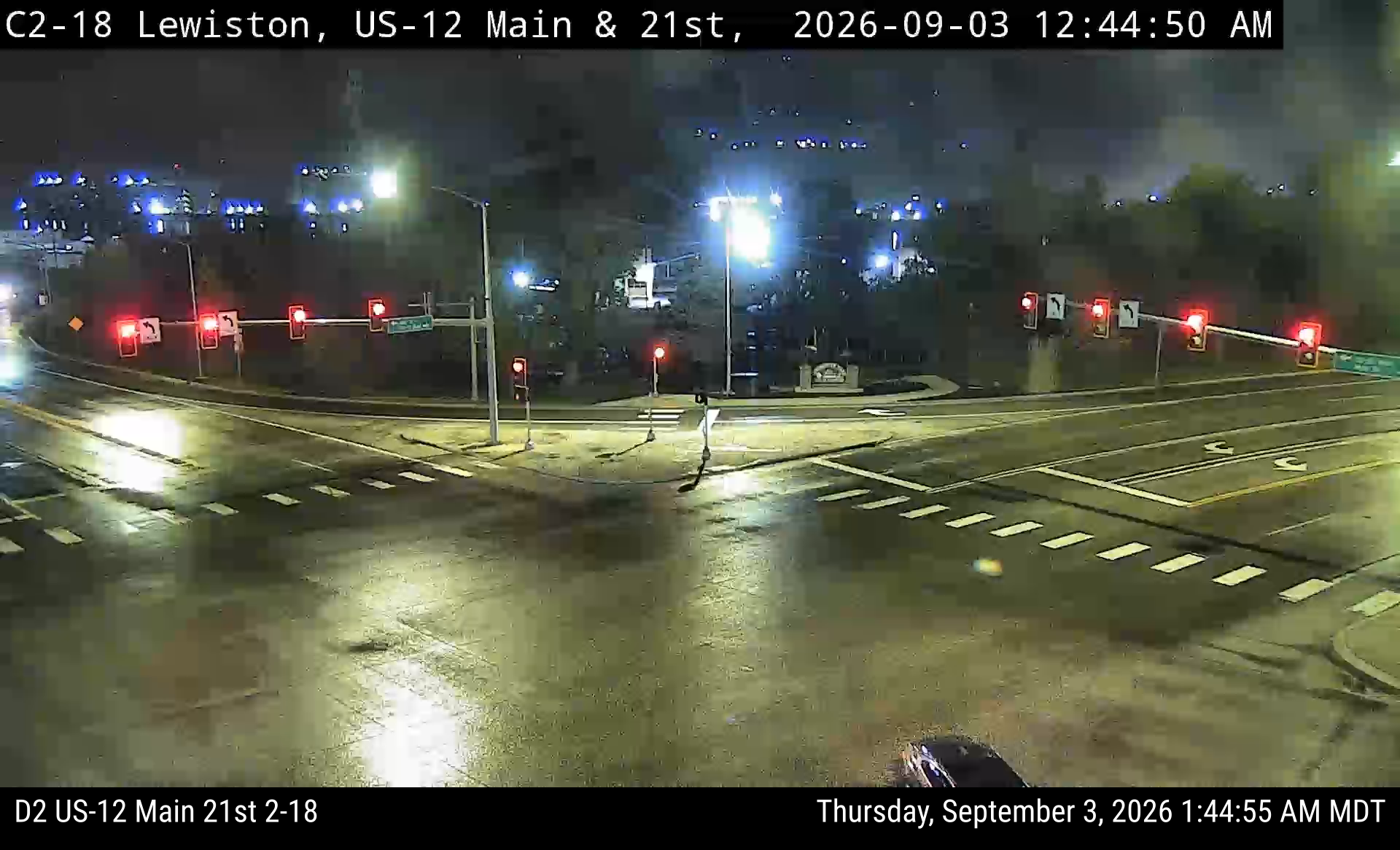 US-12 21st & Main live camera view