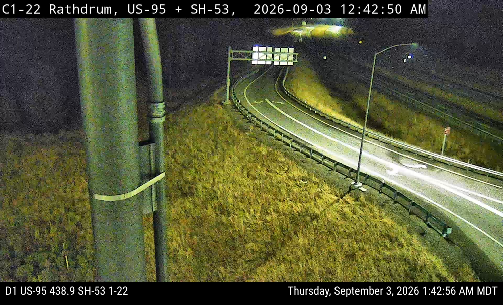 US-95 SH-53 live camera view