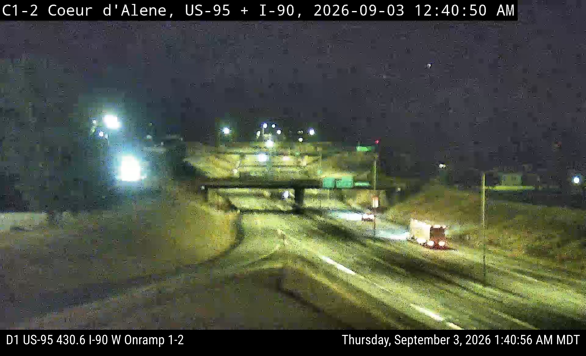 US-95 I-90 live camera view