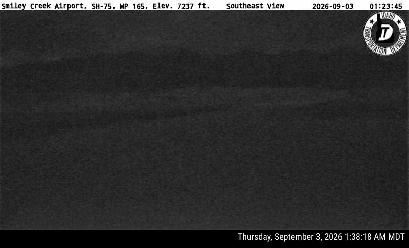 SH-75 Smiley Creek Airport live camera view