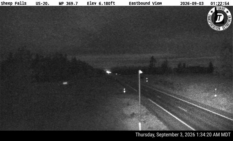 US-20 Sheep Falls live camera view