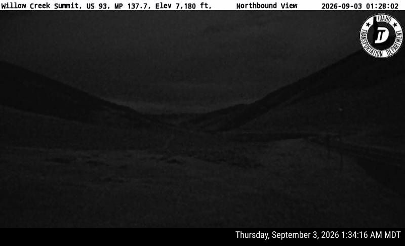 US-93 Willow Creek Summit live camera view