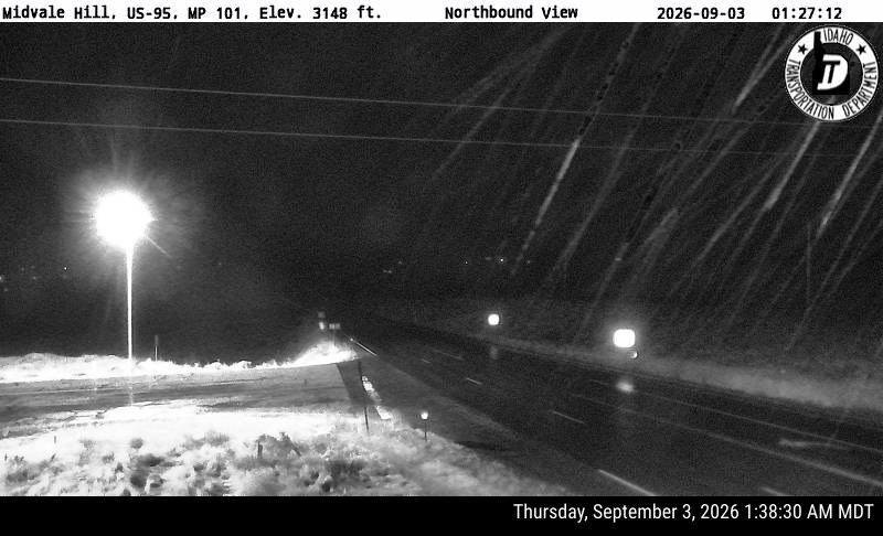US-95 Midvale Hill live camera view
